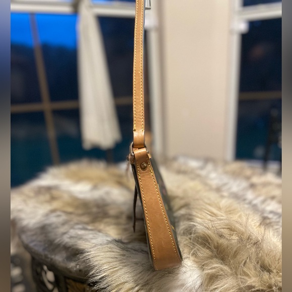 Dooney & Bourke Rainbow Monogram & Zipper Shoulder Bag with Charm - Picture 8 of 11